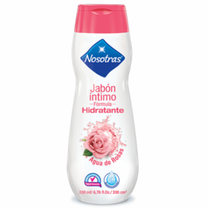 Jabón Intimo Nosotras Agua D Rosas 200 Ml.