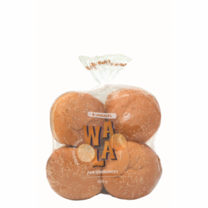 PAN WALA HAMBURGUESA 600 GR 8/1