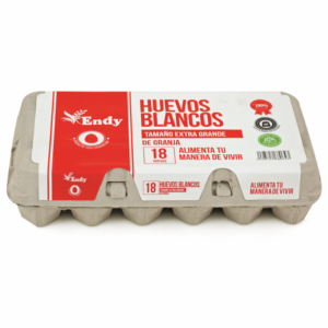 Huevos Endy Extra Grande 18 uds.