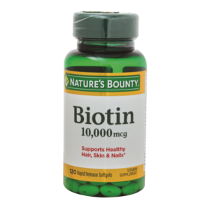 VITAMINA NATURES BOUNTY BIOTIN 10000 MCG 120 TAB