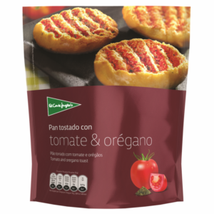 Pan Tostado El Corte Ingles Tomate Oregano 160 Gr
