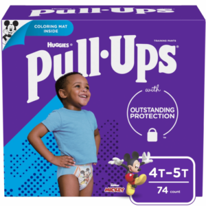 paales pull ups boy 4t 5t giant 74 uds