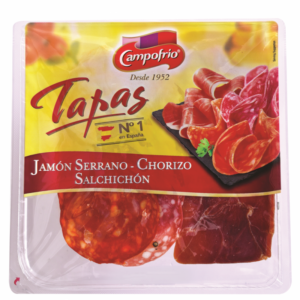 tapas campofrio variety pak 120 gr