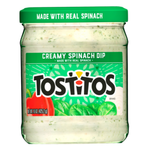 salsa de espinacas tostitos 425 gr
