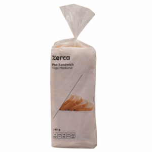 Pan De Viga Mediana Zerca 745g