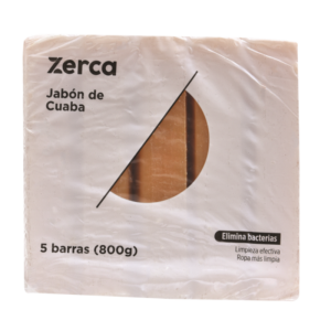 JABÓN CUABA ZERCA 5 BARRAS