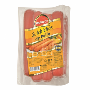 Salchicha Induveca de pollo 8 uds.