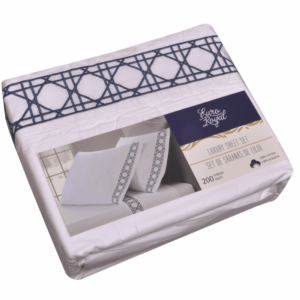 Juego De Sabana Euro Royal Bd 200tc Q Gr135236