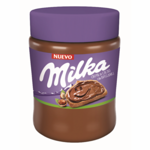 Crema Milka cacao con avellanas 360 Gr.
