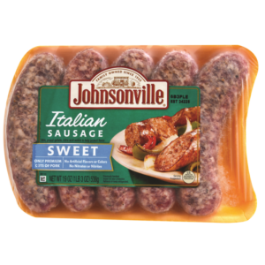 Salchichas johnsonville Sweet italian 19.76 Oz.