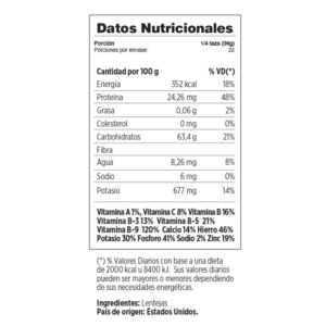 LENTEJAS WALA 800 GR