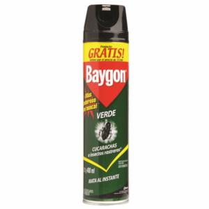 insecticida baygon verde aerosol 400 ml