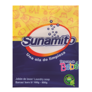 JABÓN DE LAVAR SUNAMI BEBE 5 UN