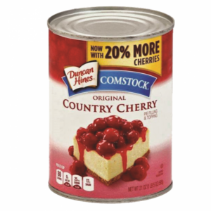 Filling Comstock Pie Cherry 21 Oz