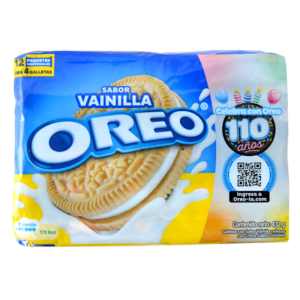 galletas dulces oreo vainilla 12 und