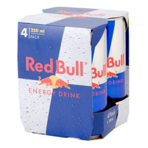 RED BULL ENERGY DRINK LATA 250 ML 4 PACK
