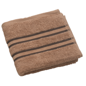 toalla mano cannon taupe 16x28 8154
