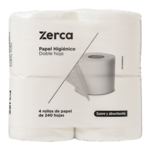 Papel Higienico Zerca 4 Rollos