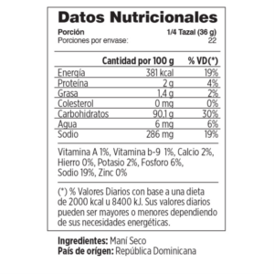 MANÍ WALA 800 GR