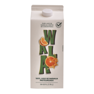 JUGO NARANJA WALA 100% C/AZUCAR 59 OZ