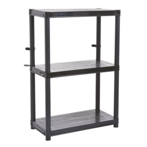 ESTANTE RIMAX 3 NIVELES NEGRO SOLIDO 9910