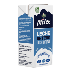 leche milex liquida entera 200 ml