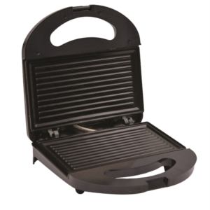 Sandwichera Grill Home Elements Negra