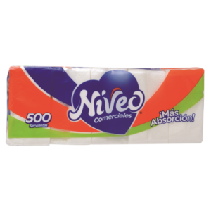 servilletas niveo x 500