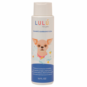 Shampoo Lulu Garrapaticida 16 Oz