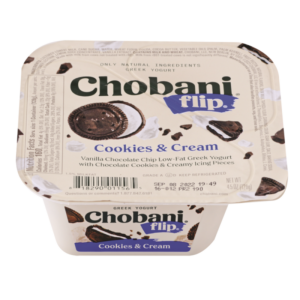 YOGURT CHOBANI FLIP COOKIE & CREAM 5.3 OZ