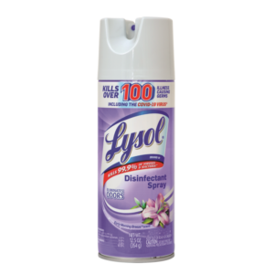 desinfectante lysol early morning breeze spray 12.5 oz .