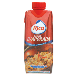 leche evaporada rica UHT 350 ml