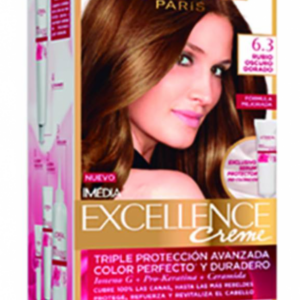 Tinte Loreal Excellence 6.3