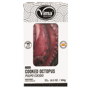 Pulpo 2/3 Patas Cocidas Jugo Vima 300 Gr
