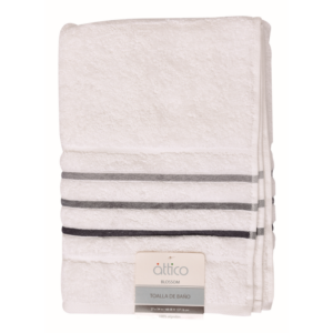 TOALLA BAÑO ATTICO LINEA GR 27X54 1040