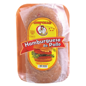 Hamburguesa de pollo unipollo 1 lb