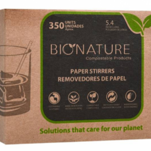 Removedor Bionature Papel 5.4 Pulg 350 Uds.