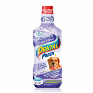 Enjuague Bucal Synergy Labs Dog Dent Fresh Pla/ Tar 8oz