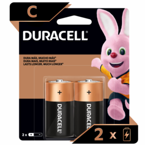 Pilas Duracell Coppertop C 2 Uds