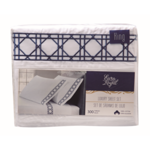 Juego De Sabana Euro Royal Bd 200tc K Gr135237