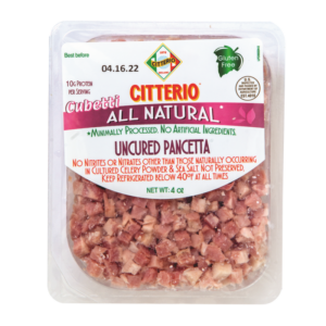 panceta citterio cubetti 4 oz