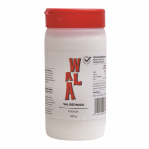 Sal Refinada Wala Frasco 432 Gr