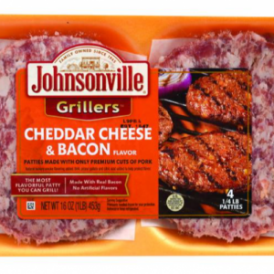 hamburguesa johnsonville cheese bac 16 oz