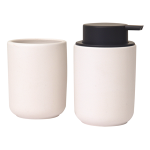 SET DE BAÑO DISPENSADOR Y VASO B4421-S2