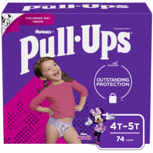 paales pull ups girl 4t 5t giant 74 uds