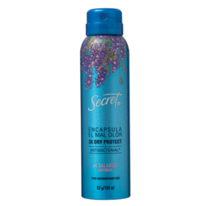 DESODORANTE SECRET SPRAY PH BALANCED LAV 93 GR