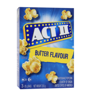 palomitas de maíz act II mantequilla 3/1.