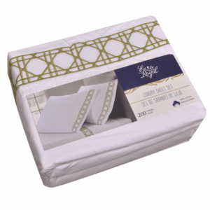 Juego De Sabana Euro Royal Bd 200tc Q Gr135233
