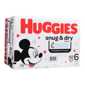 Pañal Huggies Snug&Dry E6 GIGA 54 UN