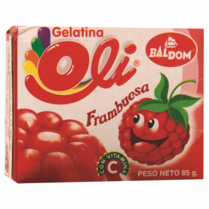 Gelatina Oli Frambuesa 3 oz